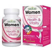 Women’s Multi-Vitamins & Minerals