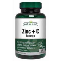 Zinc Lozenges (Ψευδάργυρος με Βιταμίνη C)