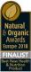 Natural Organic finalist 2018