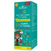 Kidz Multi-Vitamin & Minerals (Παιδική Πολυβιταμίνη & Μέταλλα) Kidz Multi-Vitamin & Minerals