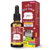 Iron Mini Drops Iron Mini Drops - Σίδηρος σε σταγόνες για παιδιά